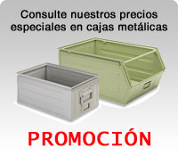 Promoción en cajas metálicas
