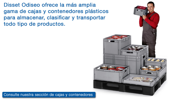 Consulte nuestra amplia gama en cajas de pl&aacute;stico