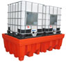 Cubeto colector de polietileno para 2 KTC