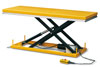 Mesa elevadora con plataforma larga