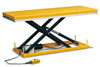 Mesa elevadora con plataforma larga