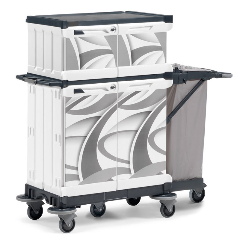 Carros de Servicio para Hotel fabricados con polipropileno