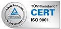 Certificado TUV ISO 9001