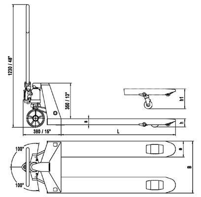 plumilla transpaleta TH0001