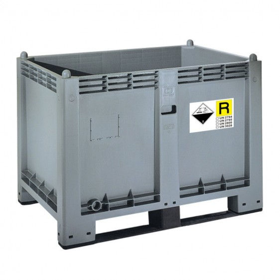 Contenedor para el reciclaje de baterías usadas | Disset Odiseo