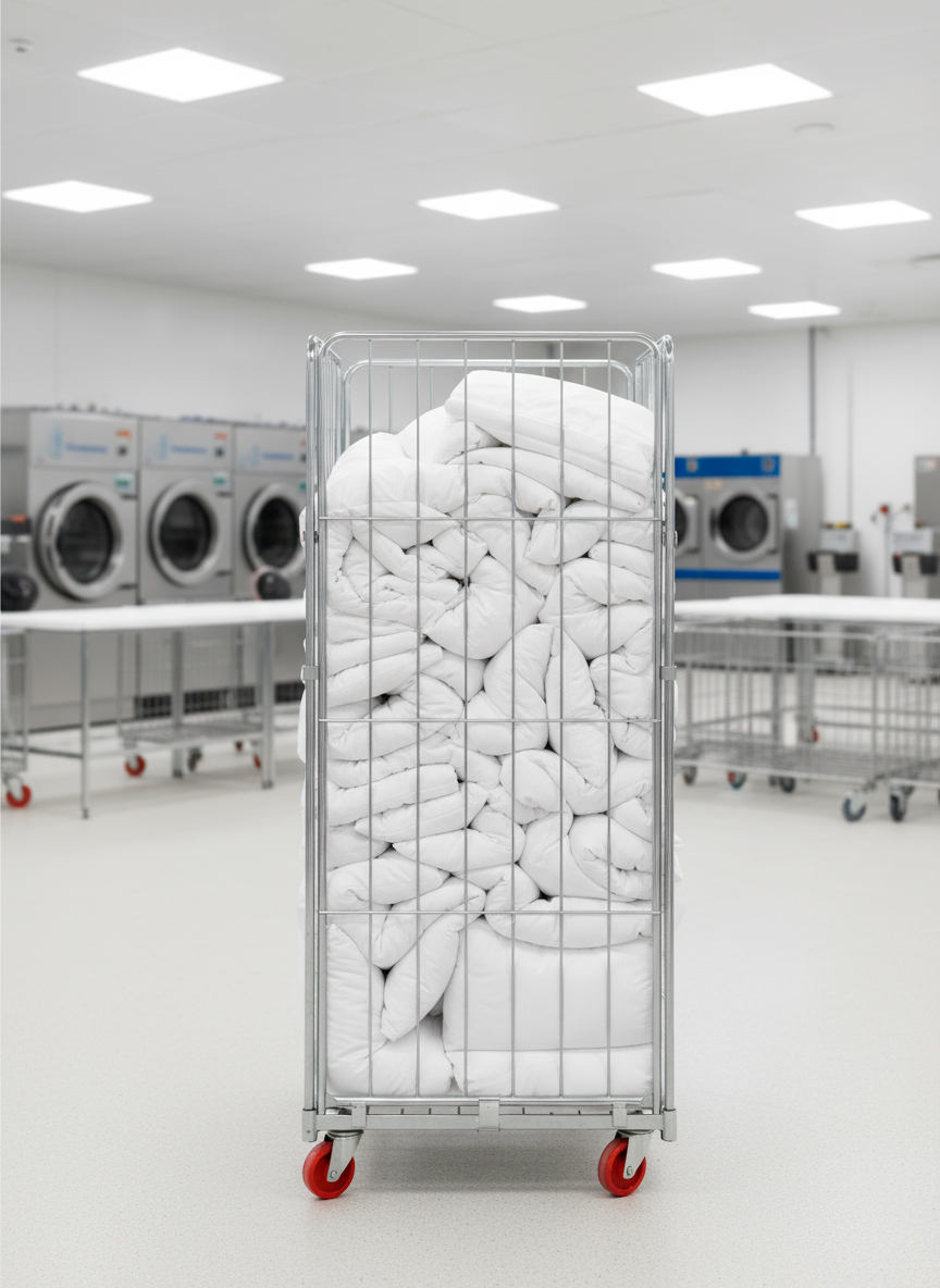 Roll contenedor 3 roll lavanderia