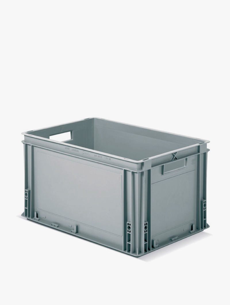 Caja de Plástico con Tapa Office Depot Triángulos Grande Verde