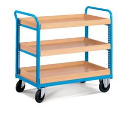 Carros de transporte con base de madera serie COMBI CF