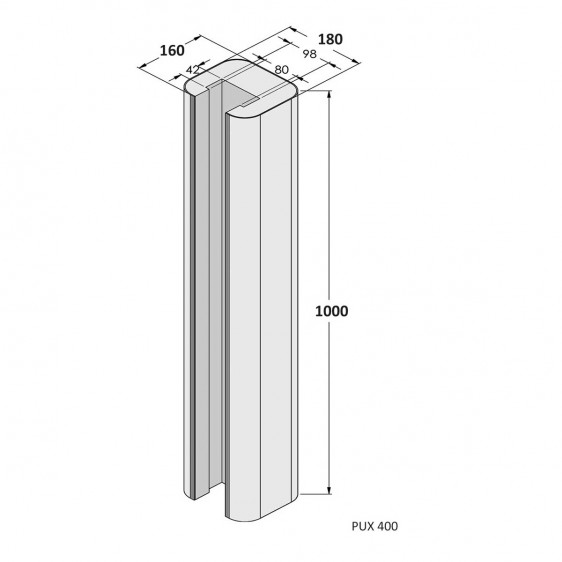 Protecciones de espuma para columnas o perfiles cuadrados | Disset Odiseo