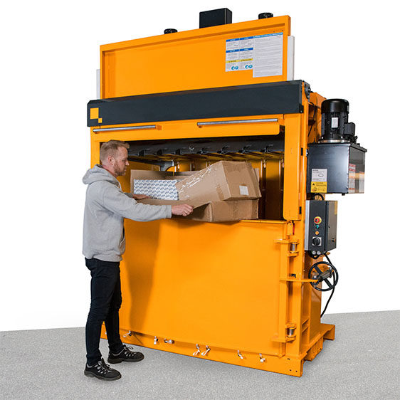 Compactadora de cartón, plástico y papel Disset Odiseo