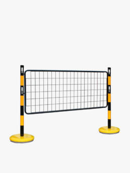 Kits de postes de señalización con barreras de malla