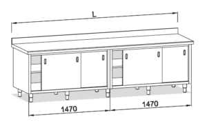 Doble modulo con puertas correderas2