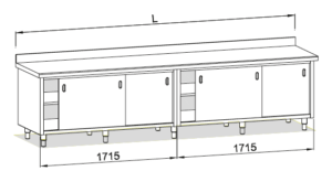 Doble modulo con puertas correderas4