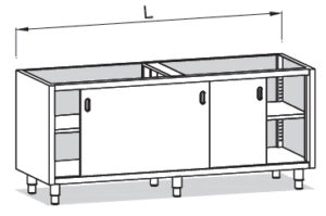 modulo puerta corredera