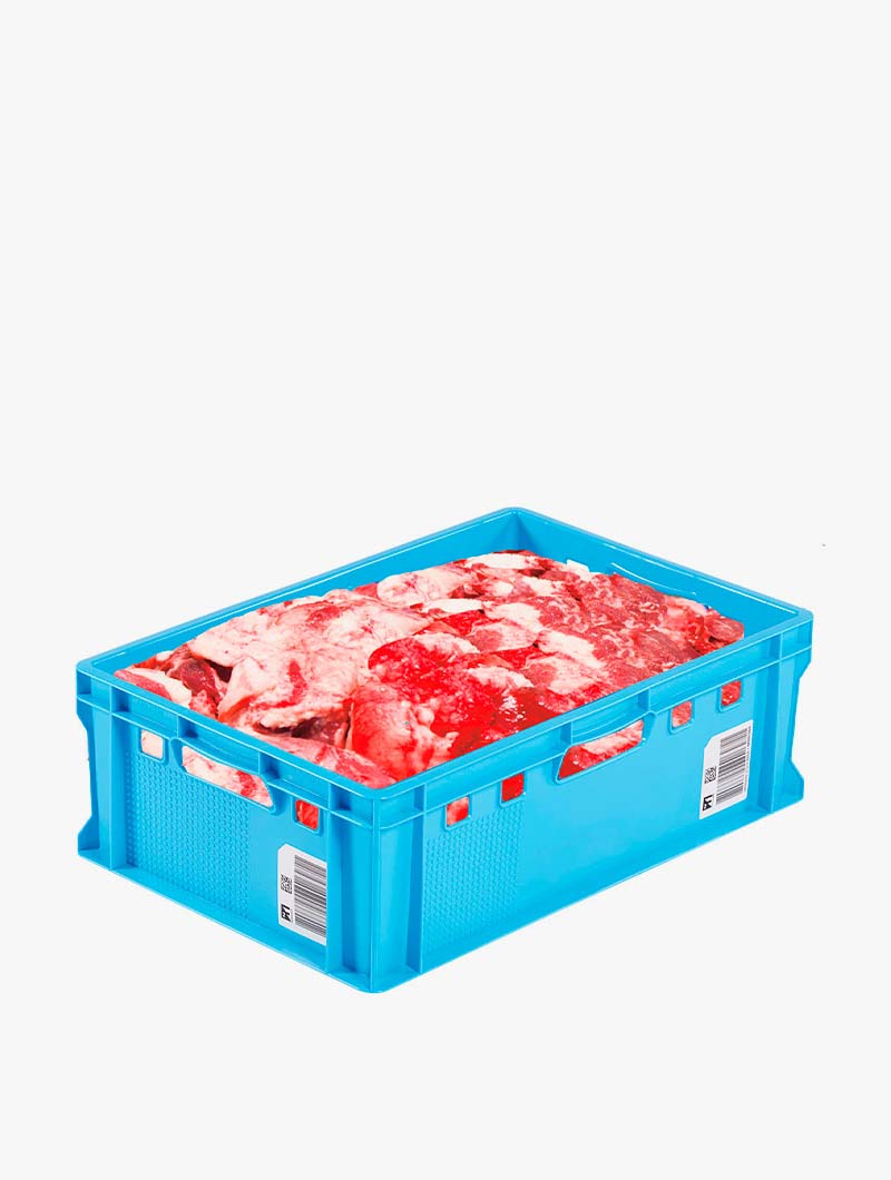 Cambios de Medicinal Ventana mundial Cajas de plástico para carnes y embutidos