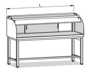 mesa con cupula