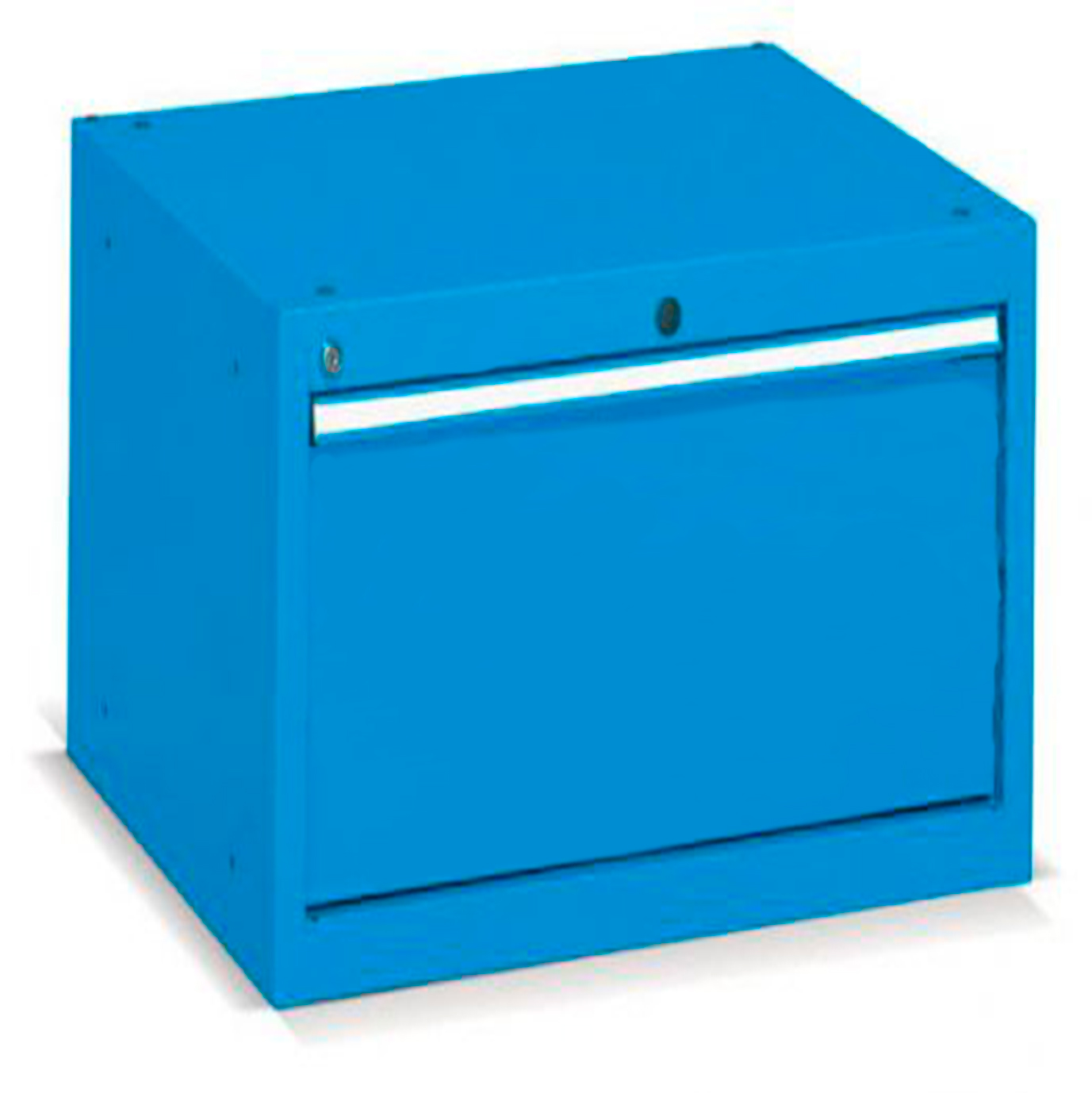 Conjunto cajonera colgante (Armarios metálicos con cajones Flexa)