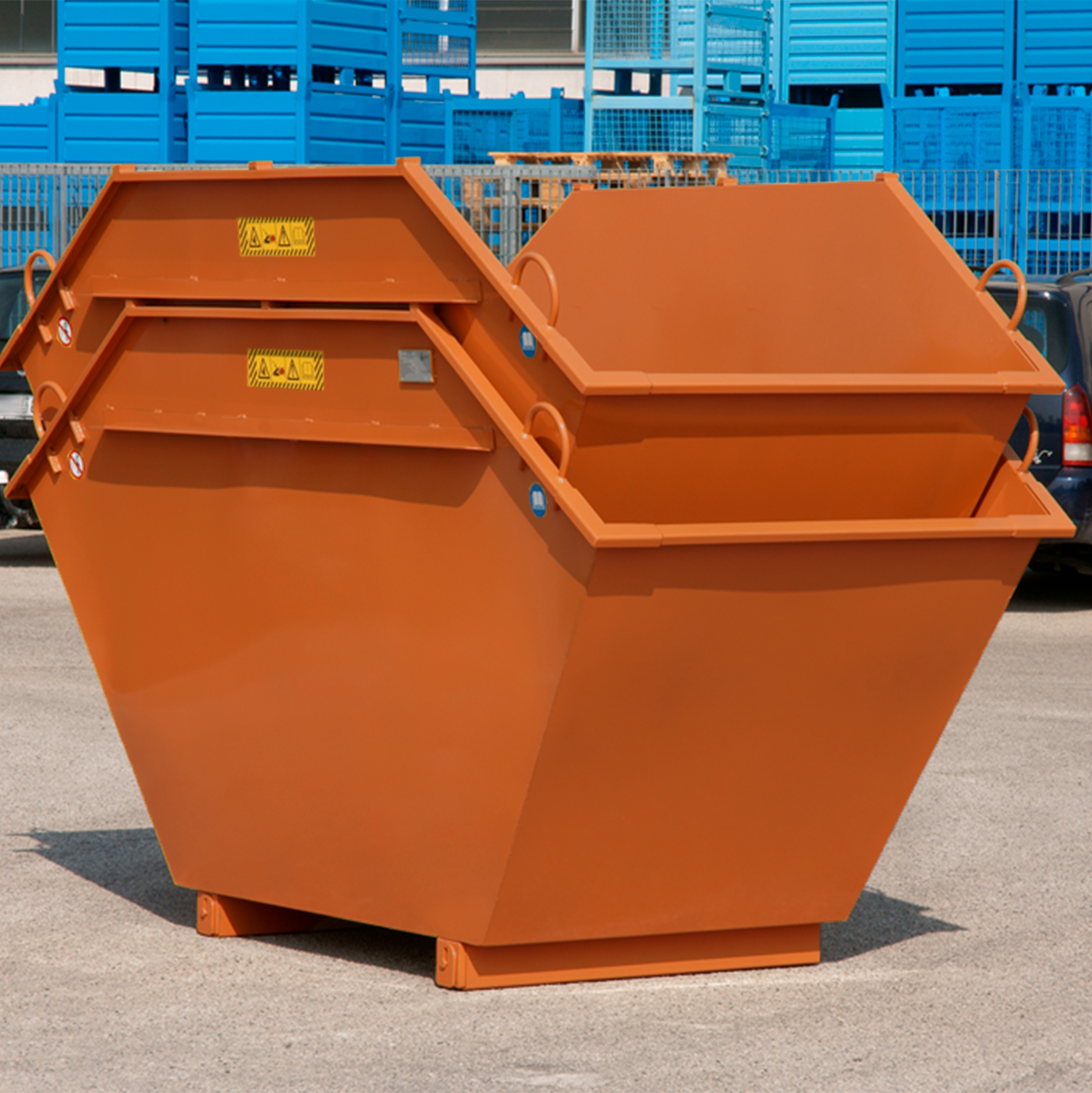 Contenedor para escombros apilable | Disset Odiseo