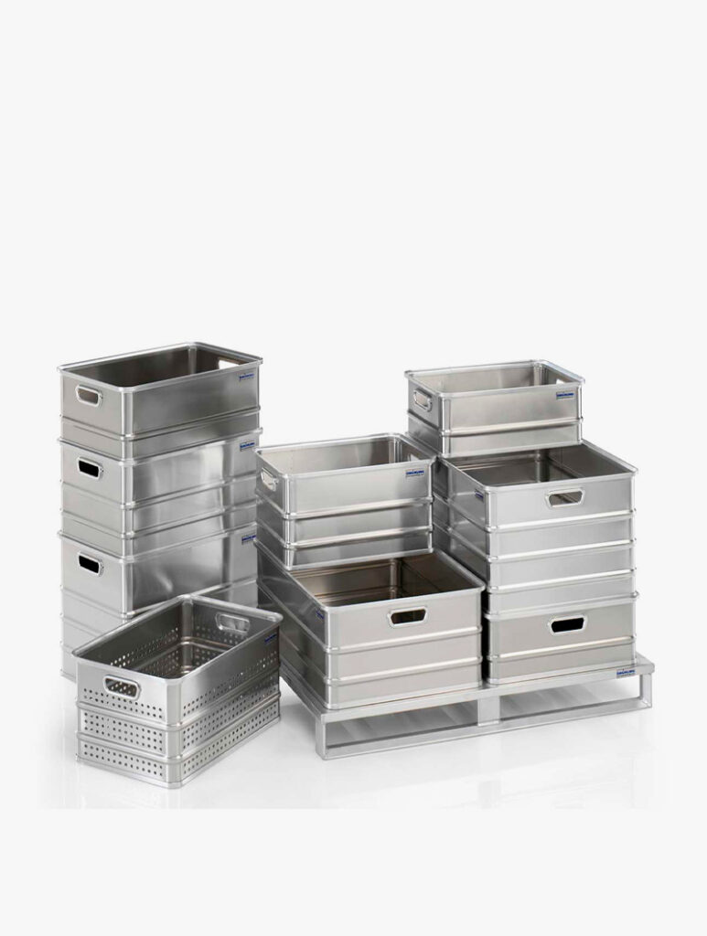 Cajas metálicas para almacén