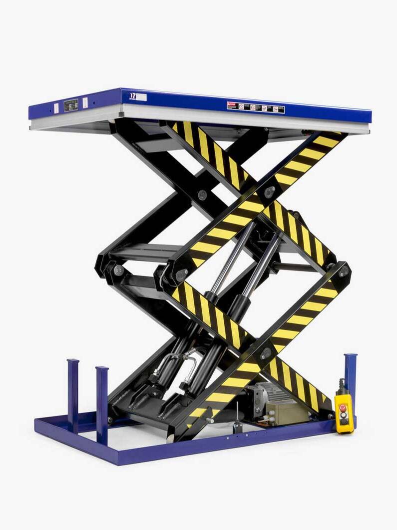 mesas de elevacion disset odiseo mesa elevadora electrica doble tijera uai