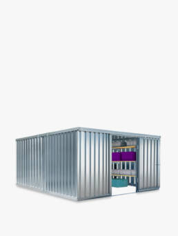 Contenedor metálico de gran volumen para almacenamiento