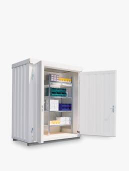 Contenedor metálico Isotérmico de almacenamiento