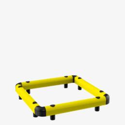 Protección para la base de columnas